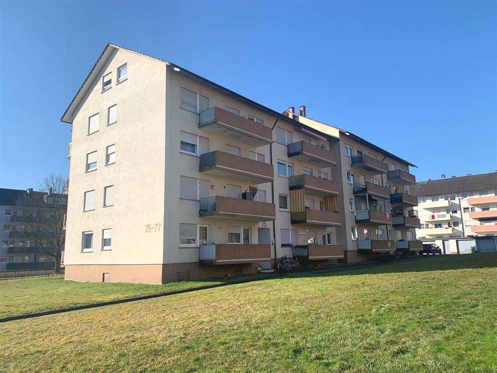 Immobilie in Singen (Hohentwiel) - 3-Zimmer-Wohnung in attraktiver Lage mit 2 Balkonen. - Bild 1