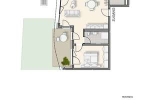 2-Zi. Erdgeschoss Wohnung | Neubautraum - 4living Weinsberg – Linsenbergstraße 9, 74189 Weinsberg – Vorschaubild 10