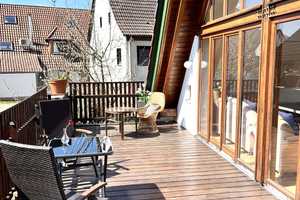Fachwerk trifft Moderne – Charmantes, sonniges Einfamilienhaus mit Anbau und Garage in Neuhausen – Enzkreis – Vorschaubild 3