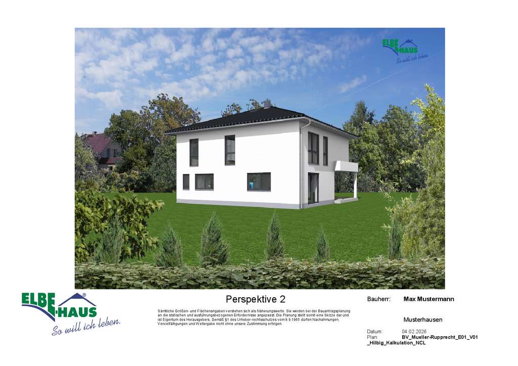 Immobilie in Schiersfeld - Architekten-Traumvilla in Grünen; Schiersfeld im Odenwald - Bild 1