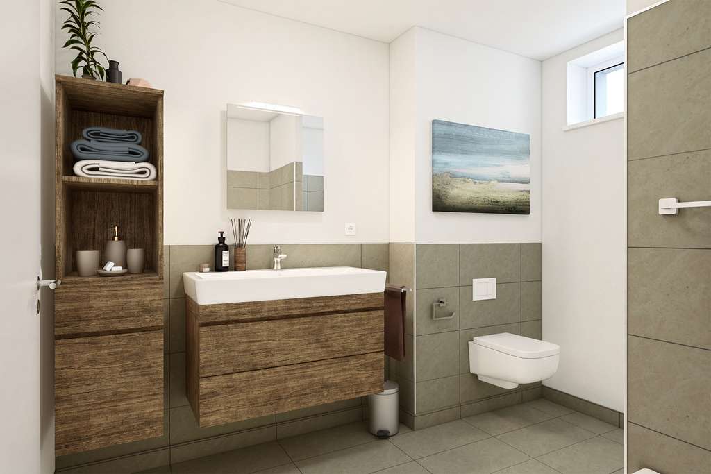 Immobilie in Oberding - 4-Zimmer-Wohnung mit Balkon / EH 40-QNG+ / AfA 5+5 % / barrierefrei - Bild 4