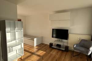 Sonnige 1-Zimmer-Wohnung (möbliert) mit Balkon und TG-Stellplatz in München Solln – Allescherstraße 27, 81479 Solln, München – Vorschaubild 2
