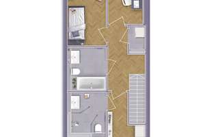 "Starter-Bonbon", Luxuswohnung -"Haus-in-Haus" für 9.750 €/qm Wfl., 2 Bäder, Garten – Wettinerstraße 1-3, 40545 Niederkassel, Düsseldorf – Vorschaubild 4