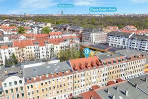Bezugsfreie Altbauwohnung in Schleußig: großer Balkon, Parkett & Potenzial für Eigennutzer/Anleger – Die vollständige Adresse der Immobilie erhältst du vom Anbieter., 4229 Schleußig, Leipzig – Vorschaubild 2