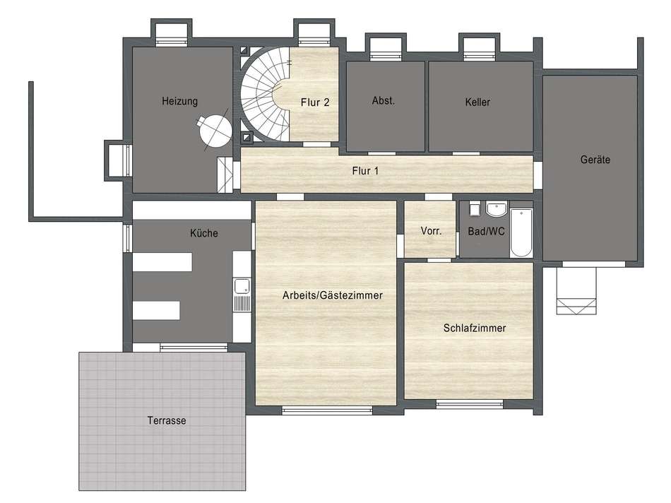Grundriss UG