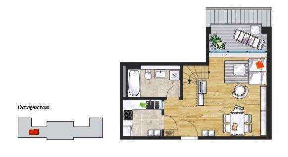 Grundriss Dachgeschoss