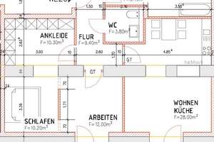 Wohnen im Denkmal - 3 Zimmer, Balkon, Parkett, modernes Bad, Gäste- WC, Fußbodenheizung & Stellplatz – Alte Diamant Brauerei 4, 39124 Neue Neustadt, Magdeburg – Vorschaubild 14