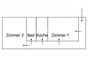 Tauschwohnung: Günstige 2-Raum Wohnung gegen mind. 3 + Balkon/Terrasse – Die vollständige Adresse der Immobilie erhältst du vom Anbieter., 10409 Prenzlauer Berg, Berlin – Vorschaubild 6