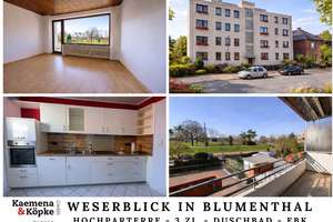 Lebensqualität an der Weser – Helle 3-Zimmer-Wohnung mit Balkon und Aussicht