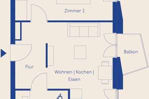 Modernes 2-Zimmer-Apartment an der East Side Gallery! – Mühlenstraße  20, 10243 Friedrichshain, Berlin – Vorschaubild 2