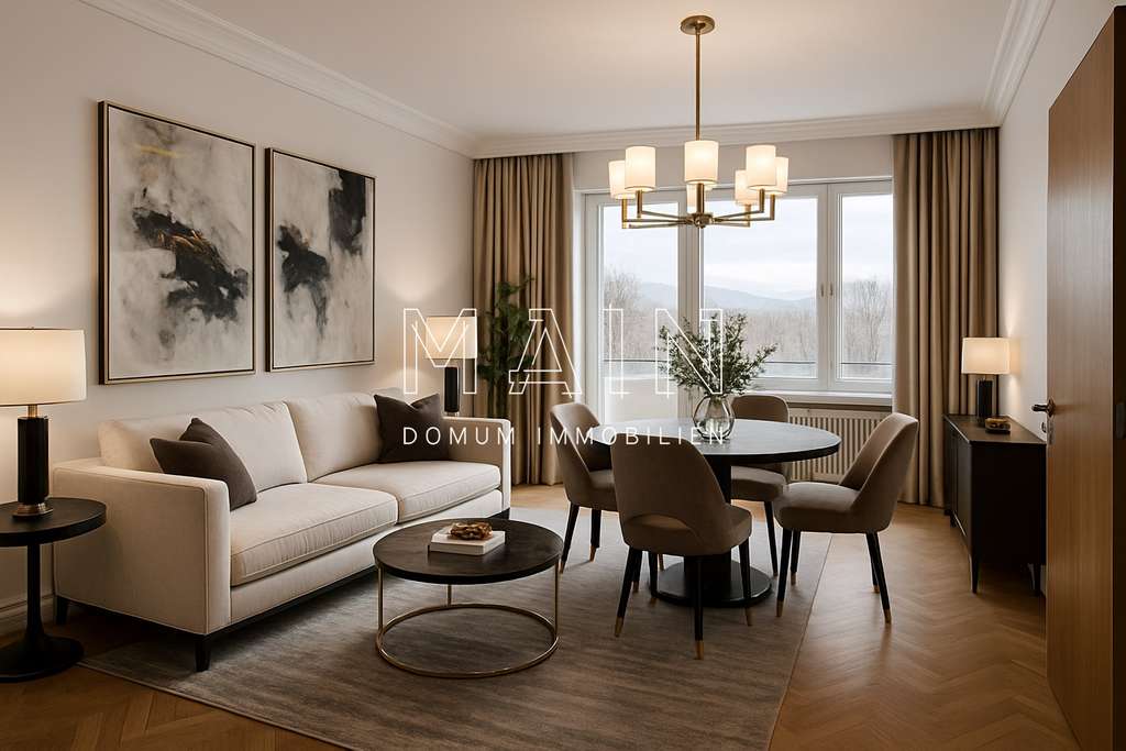 Immobilie in Elchingen - Sonnige 2-Zimmer-Wohnung über den Dächern von Elchingen, renoviert und bezugsfrei!  - Bild 0