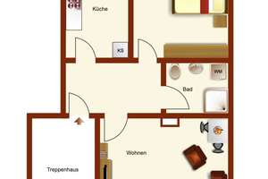 In begehrter CITY-LAGE 2 Zimmer Wohnung zu haben – Die vollständige Adresse der Immobilie erhältst du vom Anbieter., 70182 Heusteigviertel, Stuttgart – Vorschaubild 20