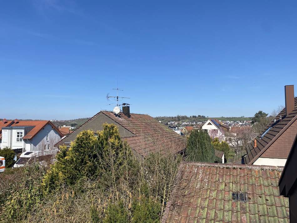 Ausblick Balkon