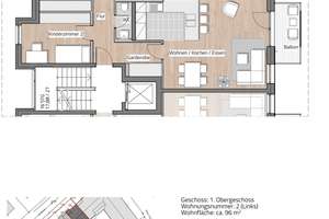 RUHIGE 4-RAUM WOHNUNG MIT LIFT IN LAUBEGAST – Die vollständige Adresse der Immobilie erhältst du vom Anbieter., 1279 Laubegast, Dresden – Vorschaubild 2