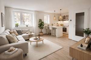 Bogenhausen: Bezugsfreie 2-Zimmer-Wohnung in U-Bahn-Nähe