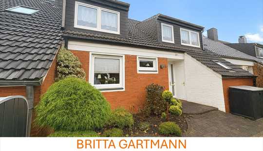 Bild von Einziehen & Wohlfühlen: Modernisiertes Reihenmittelhaus mit pflegeleichtem Garten