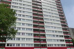 !!!! 84 m², 3Zimmer-Wohnung im Roten Riesen, barrierearm !!!! – Hanielstr. 36 - 38, 47198 Hochheide, Duisburg – Vorschaubild 2