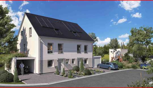 Bild von Reihenendhaus in Kfw 40 QNG Plus Bauweise