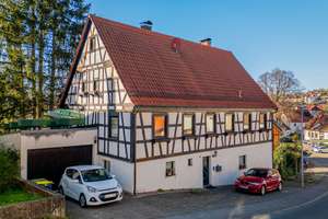 Charmantes Fachwerkhaus mit historischem Flair und viel Potenzial – Die vollständige Adresse der Immobilie erhältst du vom Anbieter., 71299 Wimsheim – Vorschaubild 2