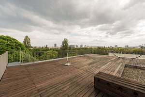 Penthouse appartment mit großer Dachterasse (möbliert) – Diestelmeyer Str. 5a, 10249 Friedrichshain, Berlin – Vorschaubild 10