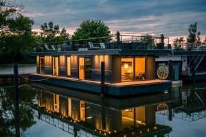 LUXUS Hausboot - 3 Etagen - 100m² Wohnen + 120 m² SONNENTERRASSE - Kamin, Kino, komplett individuell – Die vollständige Adresse der Immobilie erhältst du vom Anbieter., 14467 Berliner Vorstadt, Potsdam – Vorschaubild 11