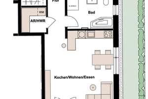 Neubauprojekt · provisionsfrei
Neues Wohnen "Alte Reut"
Bezugsbereit Dezember 2026  •  3 Zimmer  •   – Die vollständige Adresse der Immobilie erhältst du vom Anbieter., 90765 Ronhof, Kronach, Fürth – Vorschaubild 7