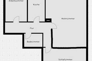 100qm Wohnung in D-Benrath Zentral gelegen in Rheinnähe – Düsseldorf – Vorschaubild 13