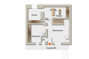 5821: Wuppertal-Stadtgrenze Haan! Freistehendes Haus mit großem Grundstück in bevorzugter Lage! – Die vollständige Adresse der Immobilie erhältst du vom Anbieter., 42329 Vohwinkel, Wuppertal – Vorschaubild 15