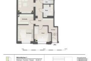 SE48! MODERNE TRIFFT TRADITION - sanierte EG Wohnung mit Terrasse und stufenlosem Zugang! – Die vollständige Adresse der Immobilie erhältst du vom Anbieter., 40476 Golzheim, Düsseldorf – Vorschaubild 7