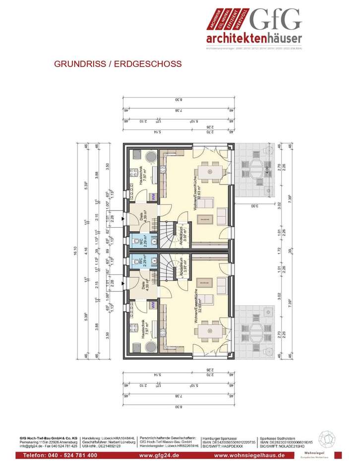 Grundriss Erdgeschoss Jubile G