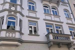 Mannheim Oststadt - Gepflegte 2-Zimmer-Hochparterre-Wohnung mit Balkon und Einbauküche