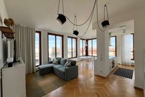 Möblierte Penthousewohnung über den Dächern von Berlin-Mitte – Die vollständige Adresse der Immobilie erhältst du vom Anbieter., 10117 Mitte (Ortsteil), Berlin – Vorschaubild 6