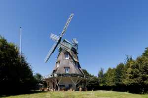 Original Holländer Reetdach Mühle - Privatsphäre pur – Lübeck – Vorschaubild 13