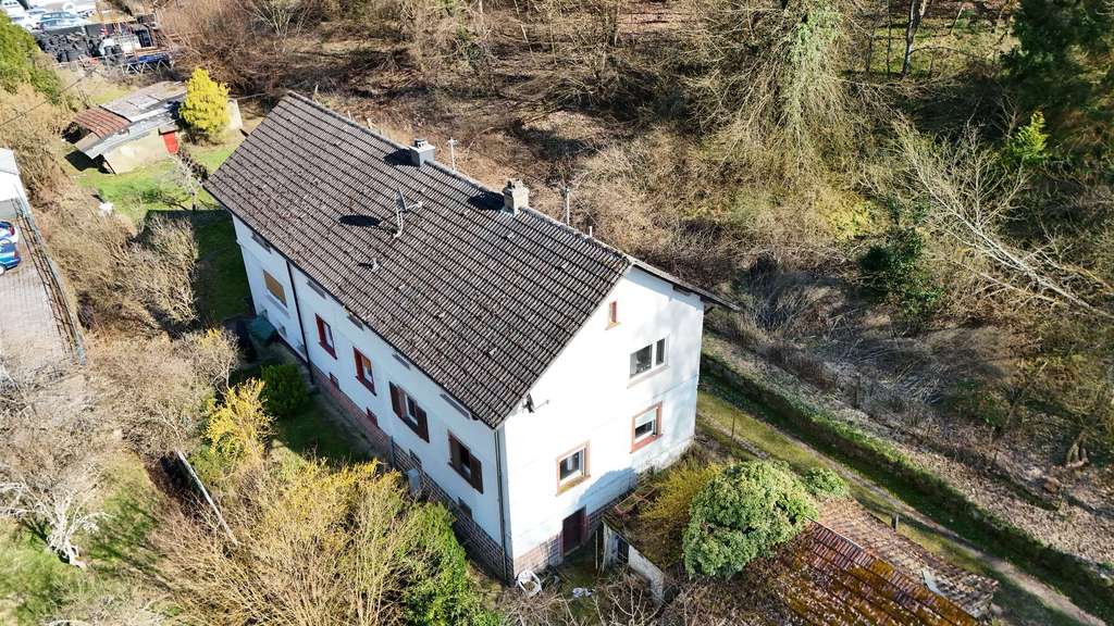 Immobilie in Frankenstein - SANIERUNGSOBJEKT MIT POTENZIAL - DHH inkl. umfangreichem Grundstückspaket - Bild 1