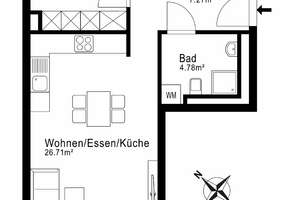 AIGNER - Exklusive Neubauwohnung mit Süd-/ Westbalkon in attraktiver Lage – Die vollständige Adresse der Immobilie erhältst du vom Anbieter., 81737 Altperlach, München – Vorschaubild 9