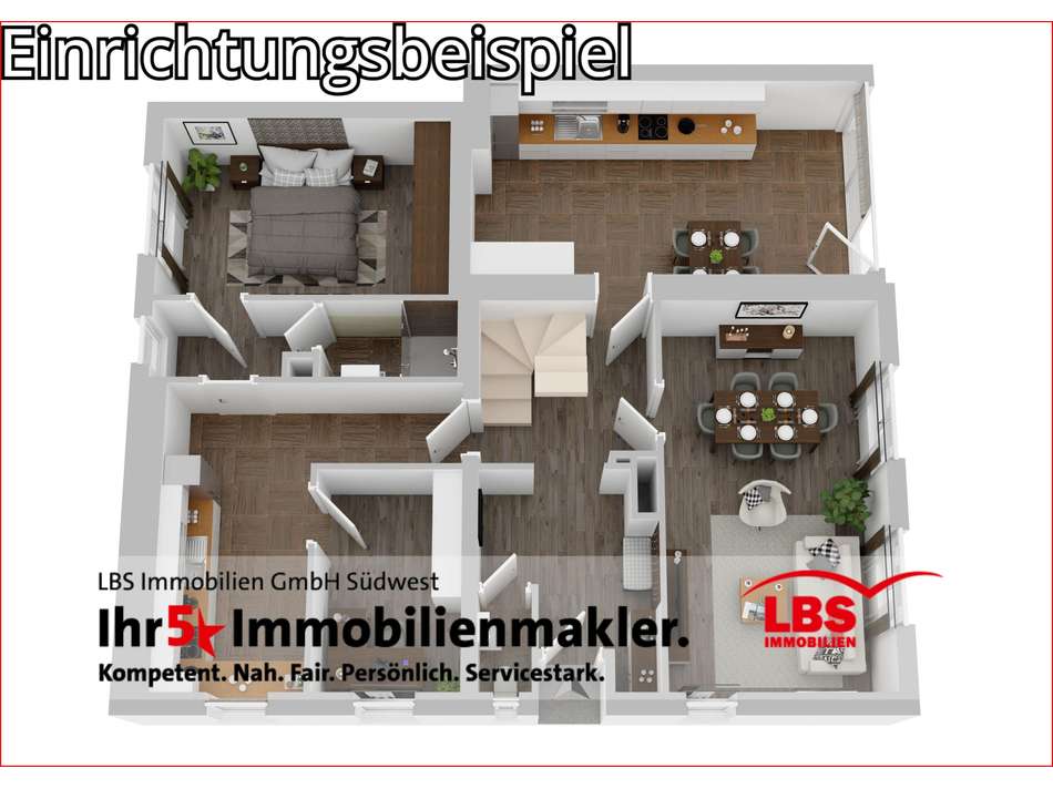 3 D Animationsplan Erdgeschoss