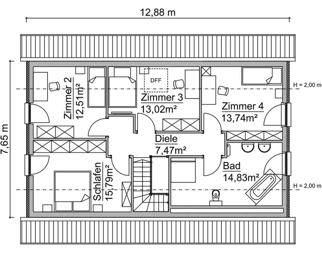Immobilie in Dummerstorf - A+ EFH inkl. ca. 870 qm Grundstück in 18196 Kavelstorf - Bild 2