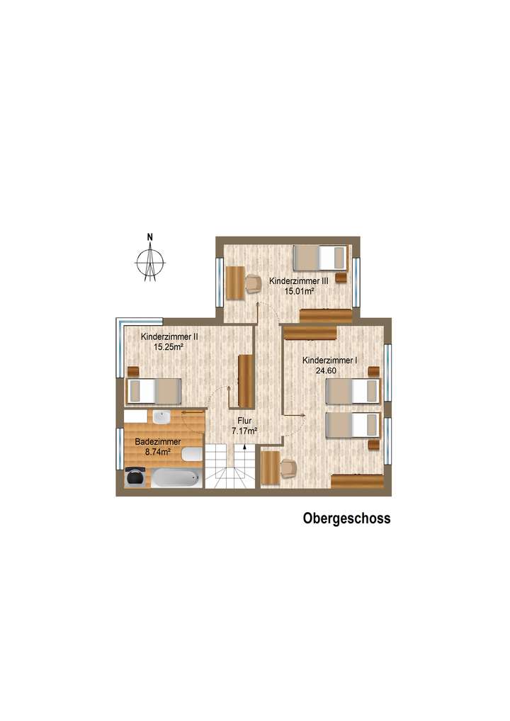 Grundriss Obergeschoss