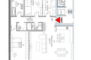 Erstbez.: Luxus Penth. 41 m² WoZi, 4-Zi, bezugsf. Frühj. 2025, Aufz, Terr./Balkon, 3 TG-Stellpl. – Düsseldorf – Vorschaubild 8