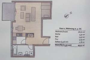 Sehr helle, großzügige 1-Zimmer-Wohnung am Olympiapark – Lerchenauer Straße 24, 80809 Am Luitpoldpark, München – Vorschaubild 10