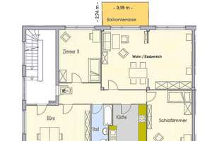 Helle 4-Zimmer-Wohnung mit Balkonterrasse – Bülowstrasse 39a, 23566 Sankt Gertrud, Lübeck – Vorschaubild 17