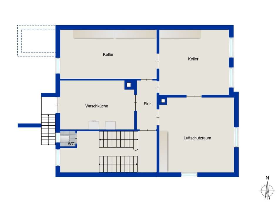 Grundriss Kellergeschoss