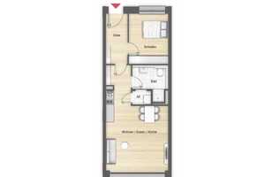 Exklusive 2-Raum-EG-Wohnung mit gehobener Innenausstattung in Nürnberg – Kohlenhofstraße 60, 90443 Nürnberg – Vorschaubild 19
