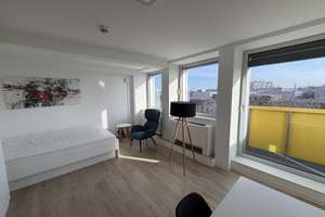 Lichtdurchflutetes Wohnrefugium mit Balkon und stilvoller Ausstattung - "Voll Möbliert" – Konrad-Adenauer-Platz 10, 40210 Stadtmitte, Düsseldorf – Vorschaubild 1