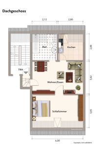 Klein aber fein - Dachgeschosswohnung mit Potenzial in Bad Ems
