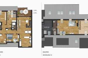Penthouse als Maisonette mit Galerie und Süd-West Dachterrasse, Aufzug und Tiefgarage – Kronenstrasse 13, 30161 Oststadt, Hannover – Vorschaubild 6