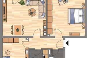 Ab sofort 3-Zimmer-Wohnung in Witten Vormholz mit Balkon