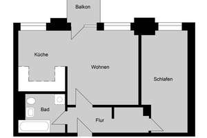 2-ZimmerWhg mit WBS in der Nordstadt – Schaufelder Str. 29, 30167 Nordstadt, Hannover – Vorschaubild 7