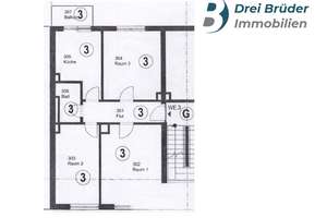 3-Zimmer-Eigentumswohnung mit Wertsteigerungspotenzial – Die vollständige Adresse der Immobilie erhältst du vom Anbieter., 48151 Josef, Münster – Vorschaubild 2
