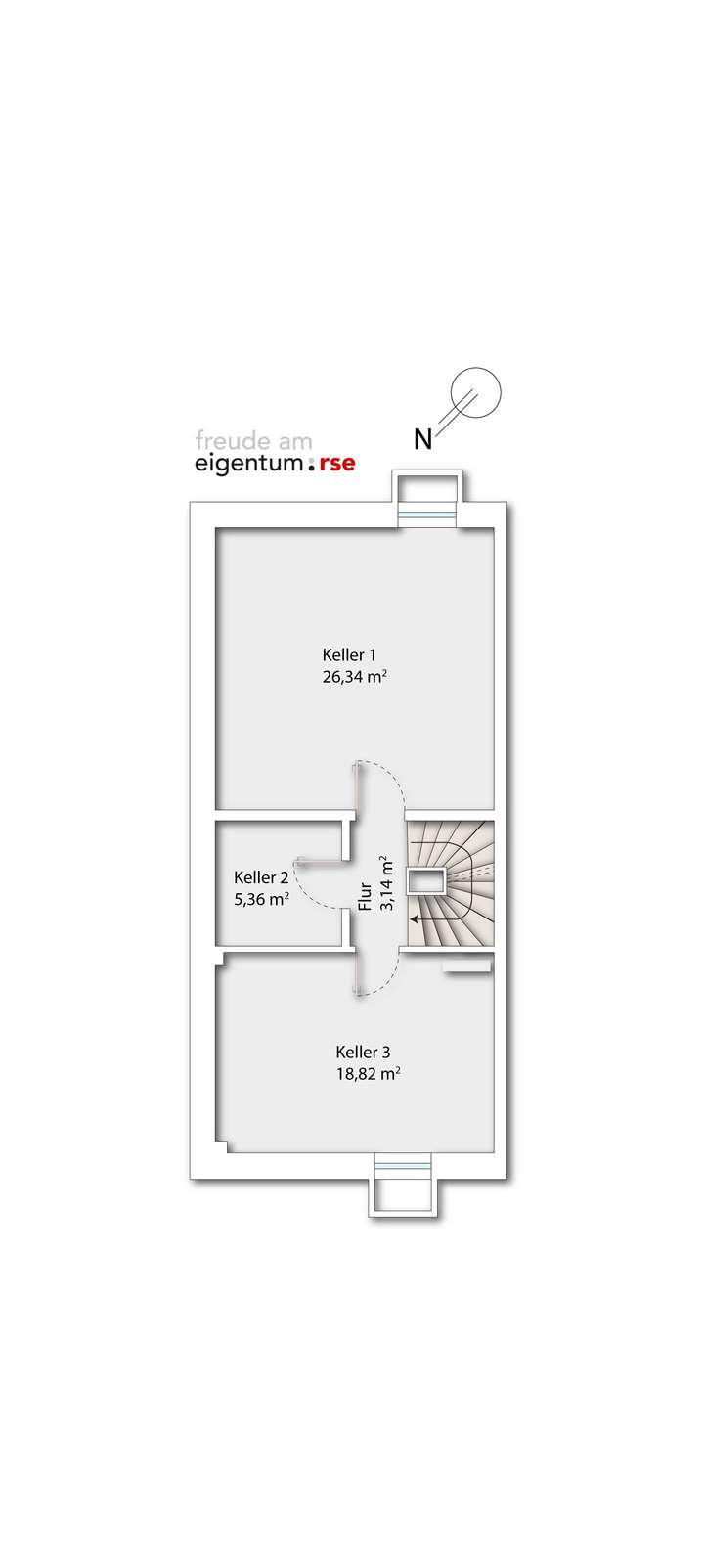 KG REH Am Roland unmöbliert